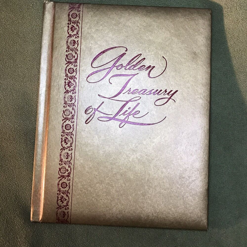 Vintage Golden Treasury Of Life 1978 Hospital Room Book Mar-Mac Services